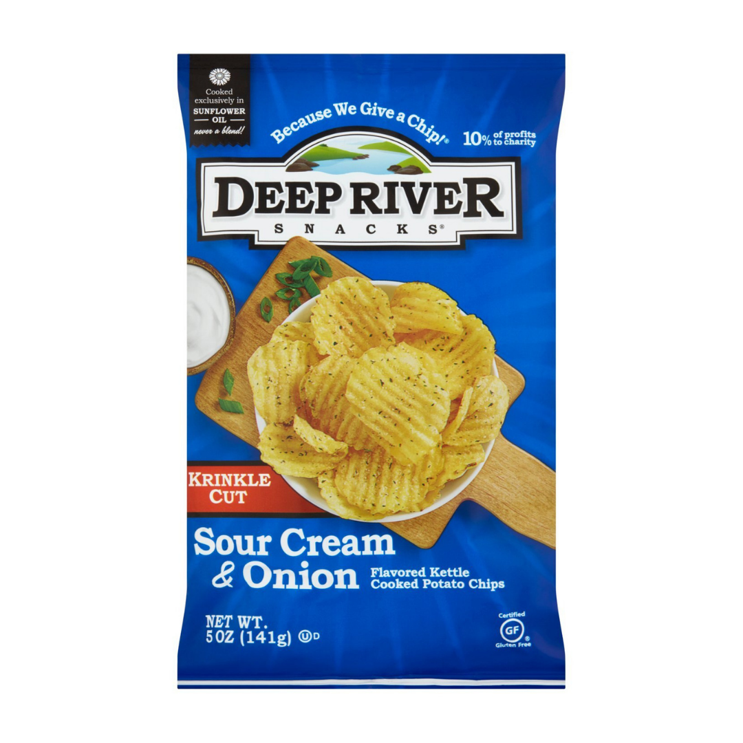 Deep River Sour Cream & Onion 5oz