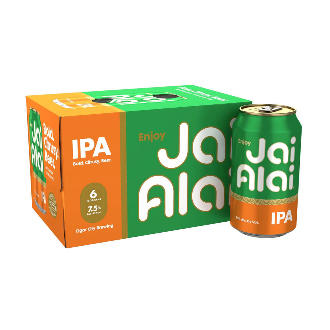 Cigar City Jai Alai IPA 6x12oz Cans