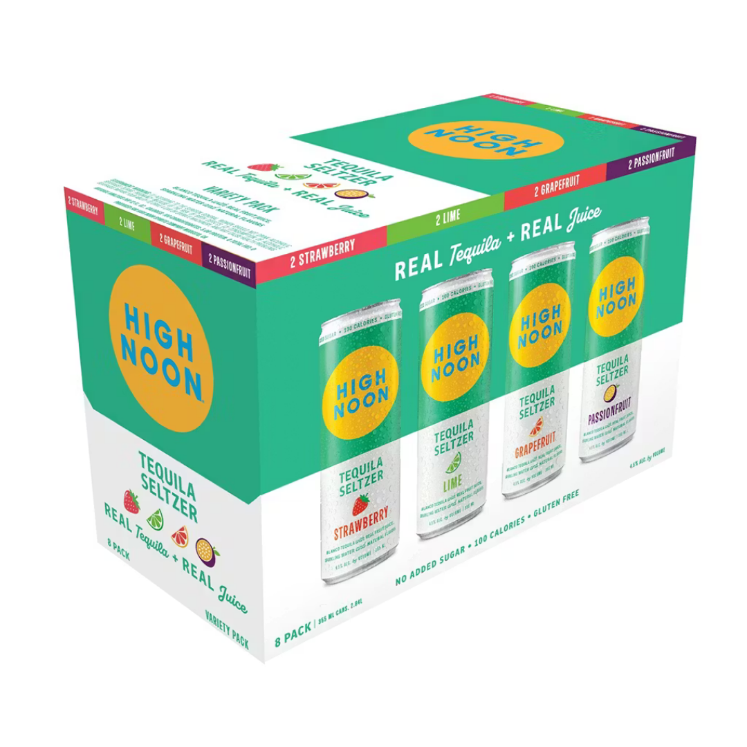 High Noon Tequila Seltzer 8x12oz Cans