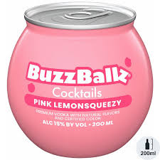 BuzzBallz Pink Lemonsqueezy 187 ml