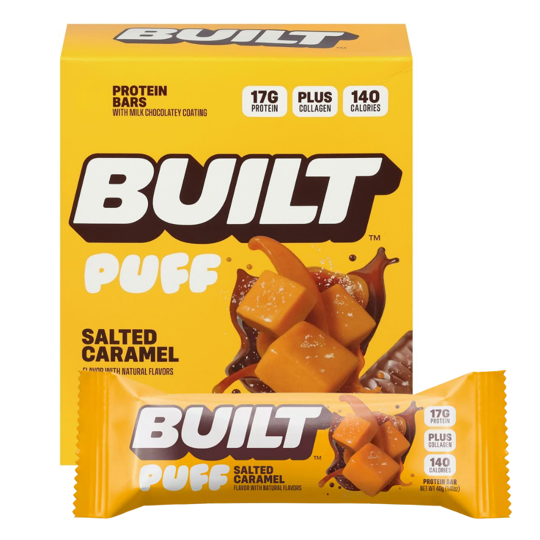 Built Puff Protein Salted Caramel Bar 40g