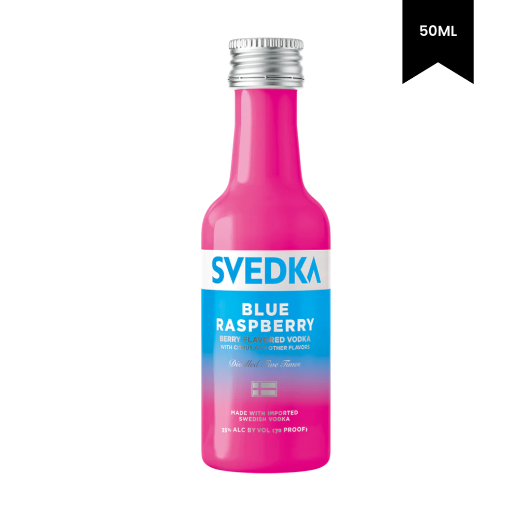 Svedka Blue Raspberry Vodka 50ml