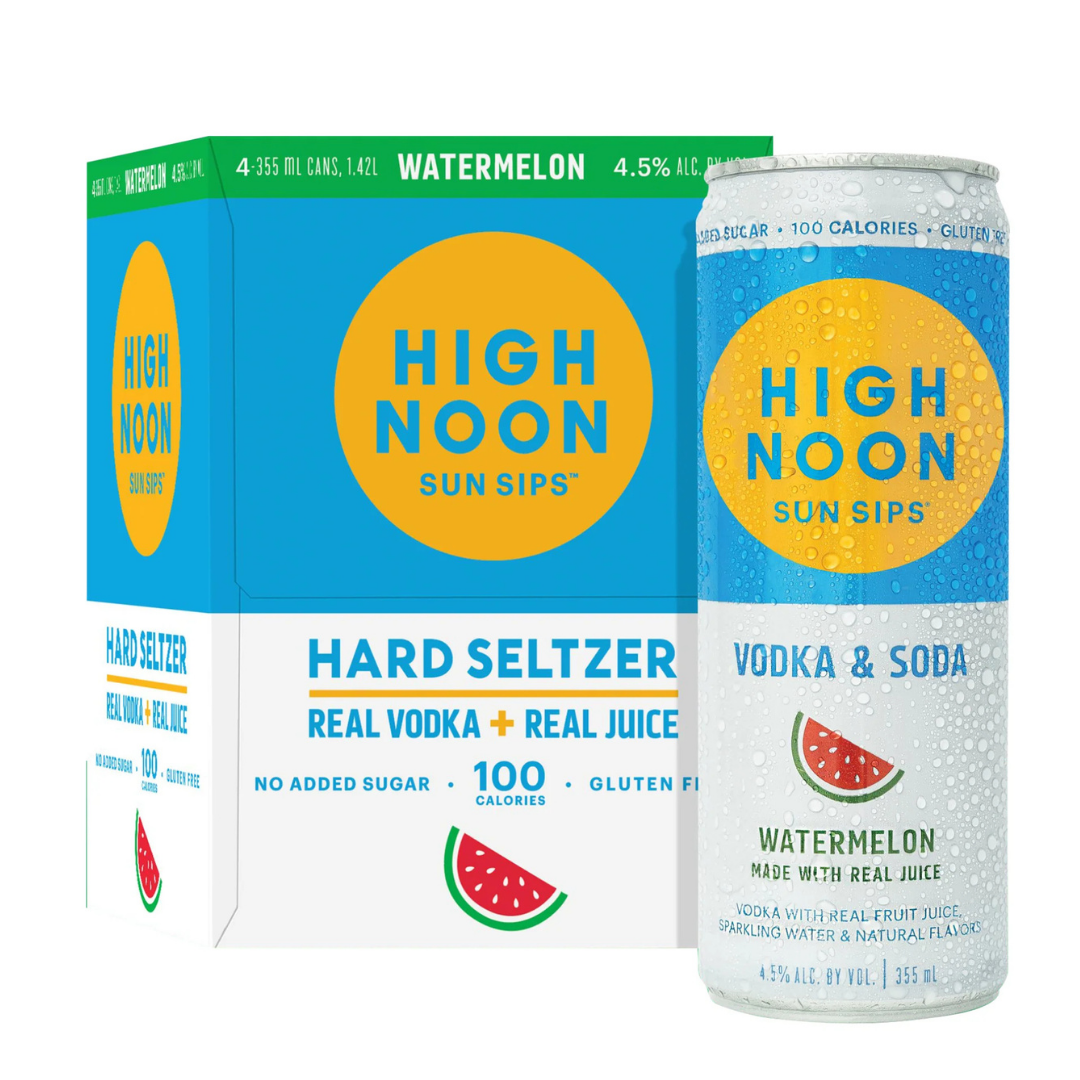 High Noon Watermelon 4x12oz Cans