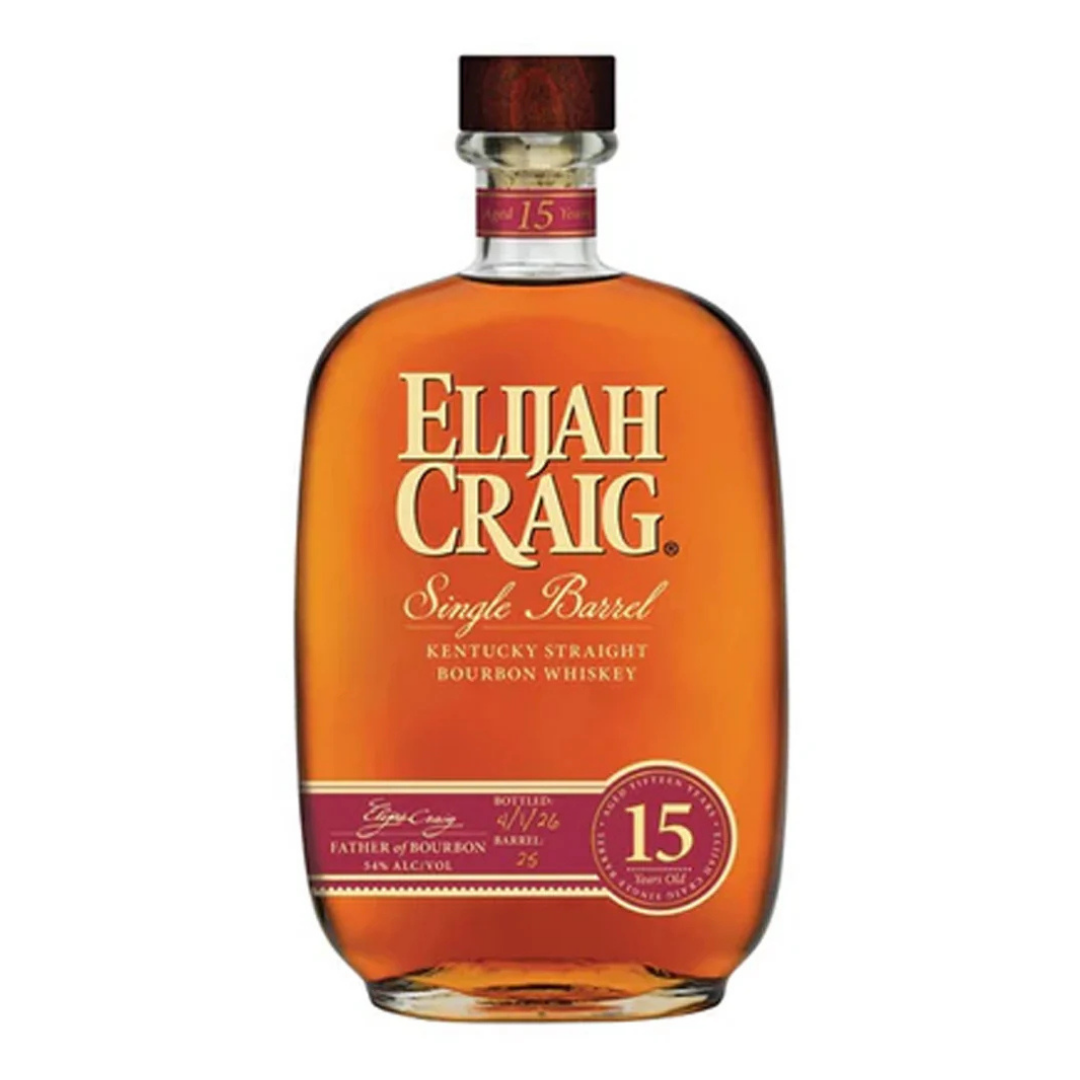Elijah Craig Single Barrel 15 Years Old 750ml
