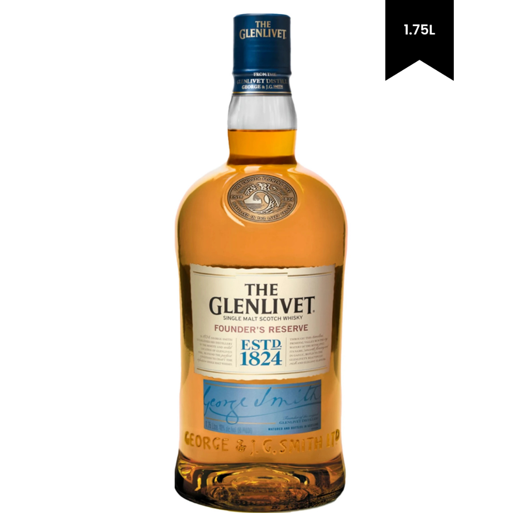 Glenlivet Founder's Reserve Sigle Malt Scotch Whisky 1.75L