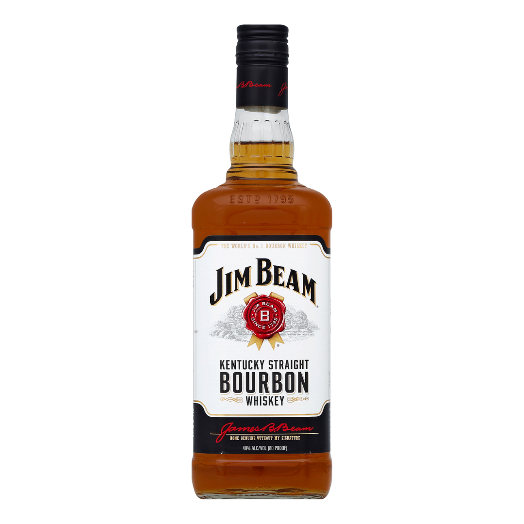 Jim Beam Kentucky Straight Bourbon Whiskey 1L