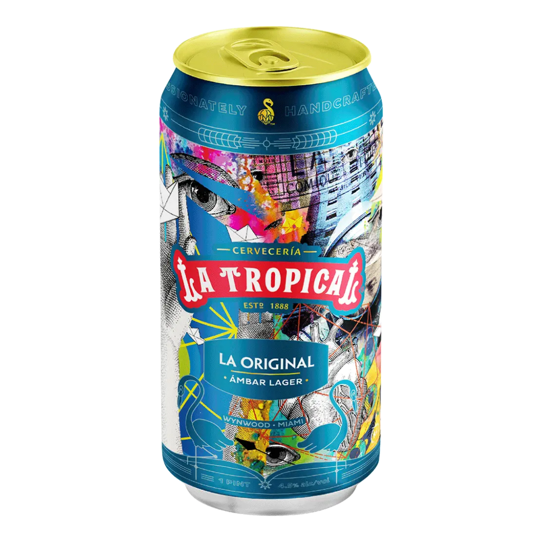 La Tropical Amber Lager 6x12oz Cans