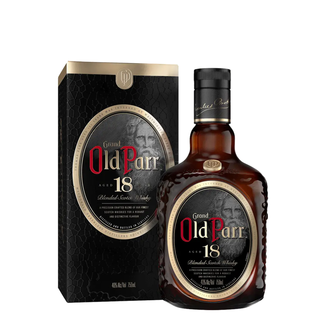 Grand Old Parr 18 Year Scotch Whiskey 750ml