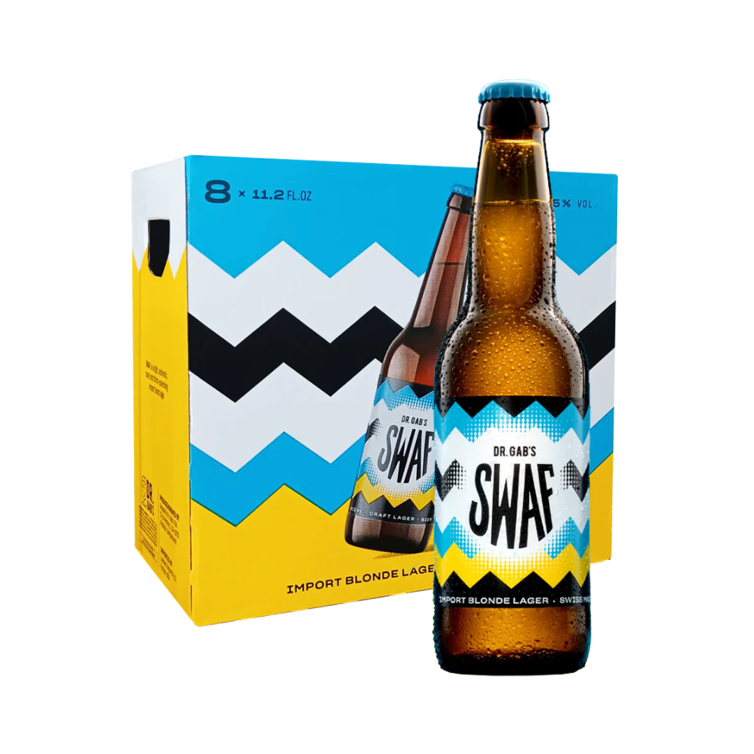 Dr. Gab's SWAF Beer 8x11.2oz Bottles