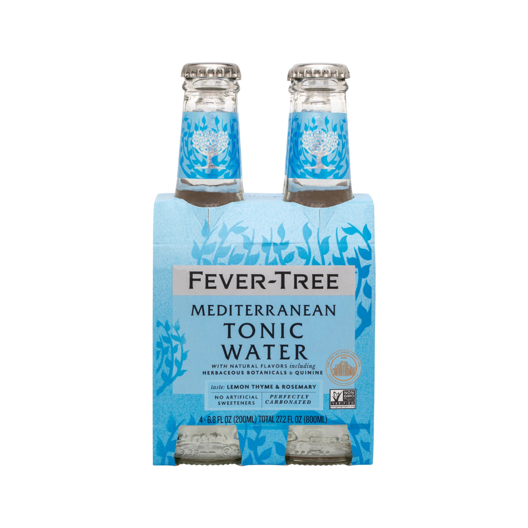 Fever Tree Mediterranean Tonic Water 4x200ml