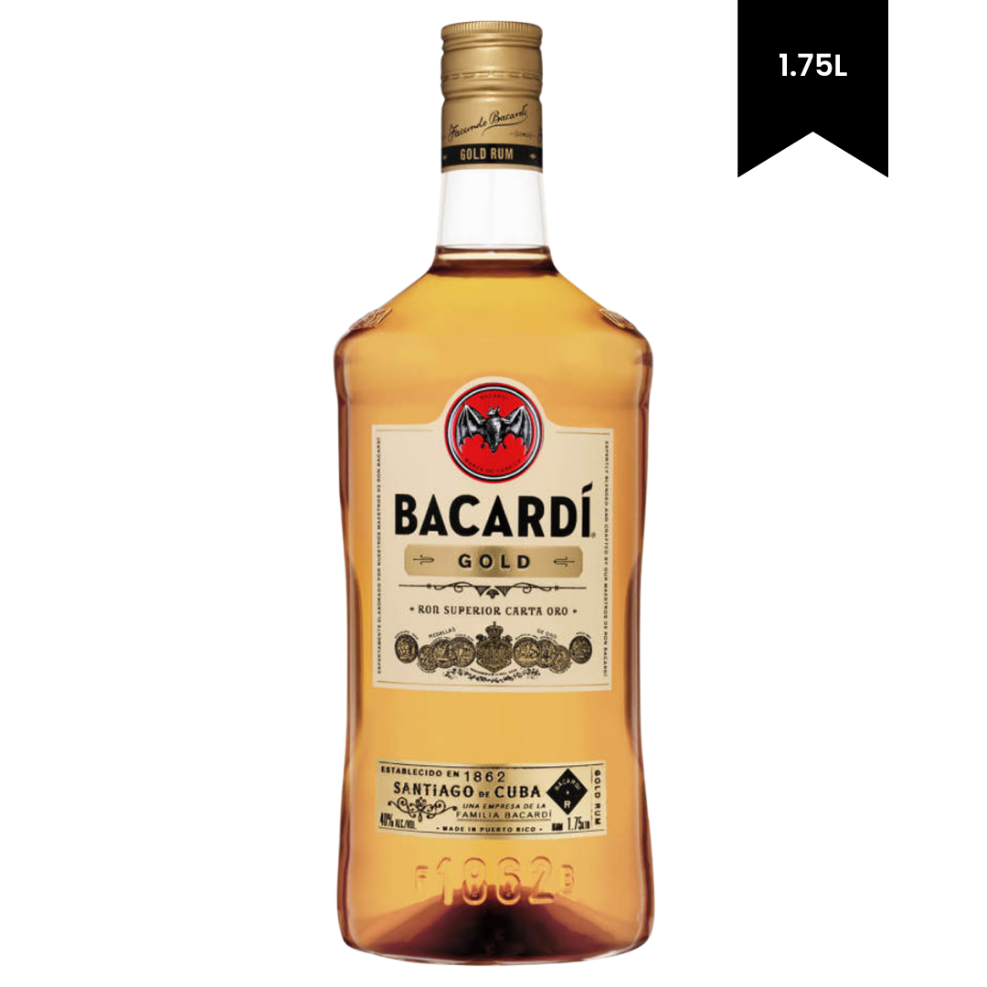 Bacardi Gold Rum Pet 1.75L