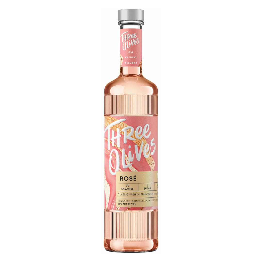 Three Olives Rose Vodka 750ml