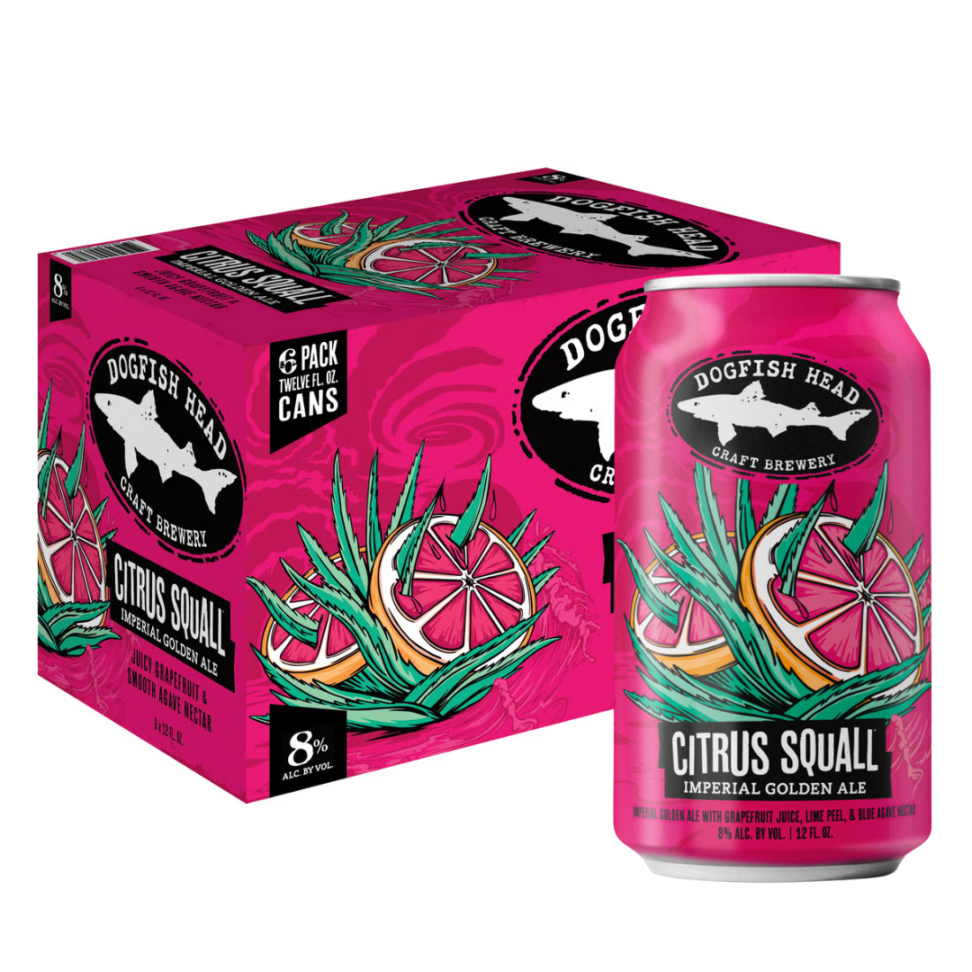 Dogfish Head Citrus Squall 6x12oz Cans