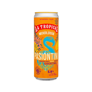 La Tropical Mixologia Passion Fruit Cocktail 12oz Can