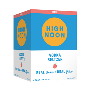 High Noon Peach 4x12oz Cans