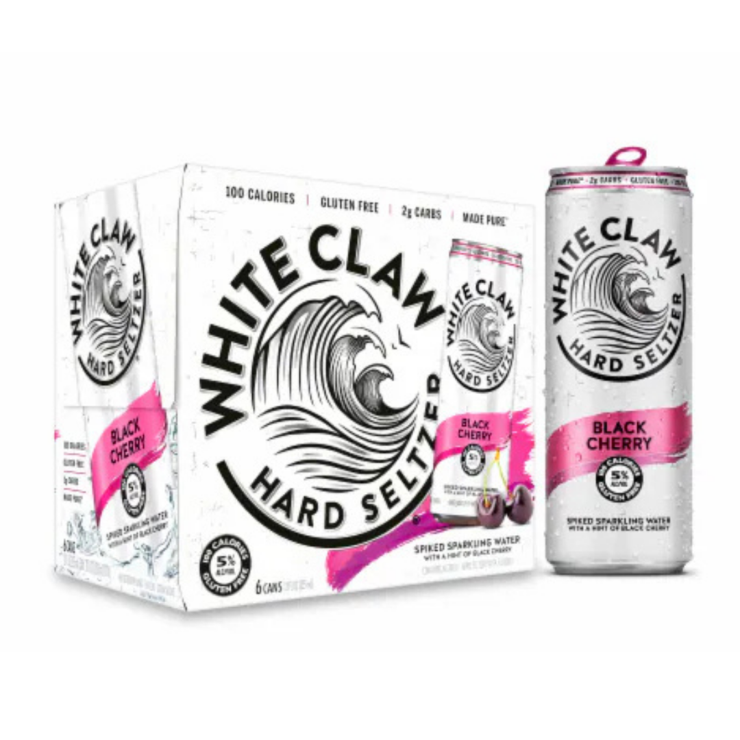 White Claw Black Cherry 6-Pack 12oz Cans