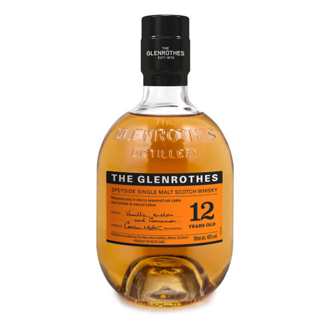 Glenbrothes 12 Year Speyside Single Malt Scotch Whisky 750ml