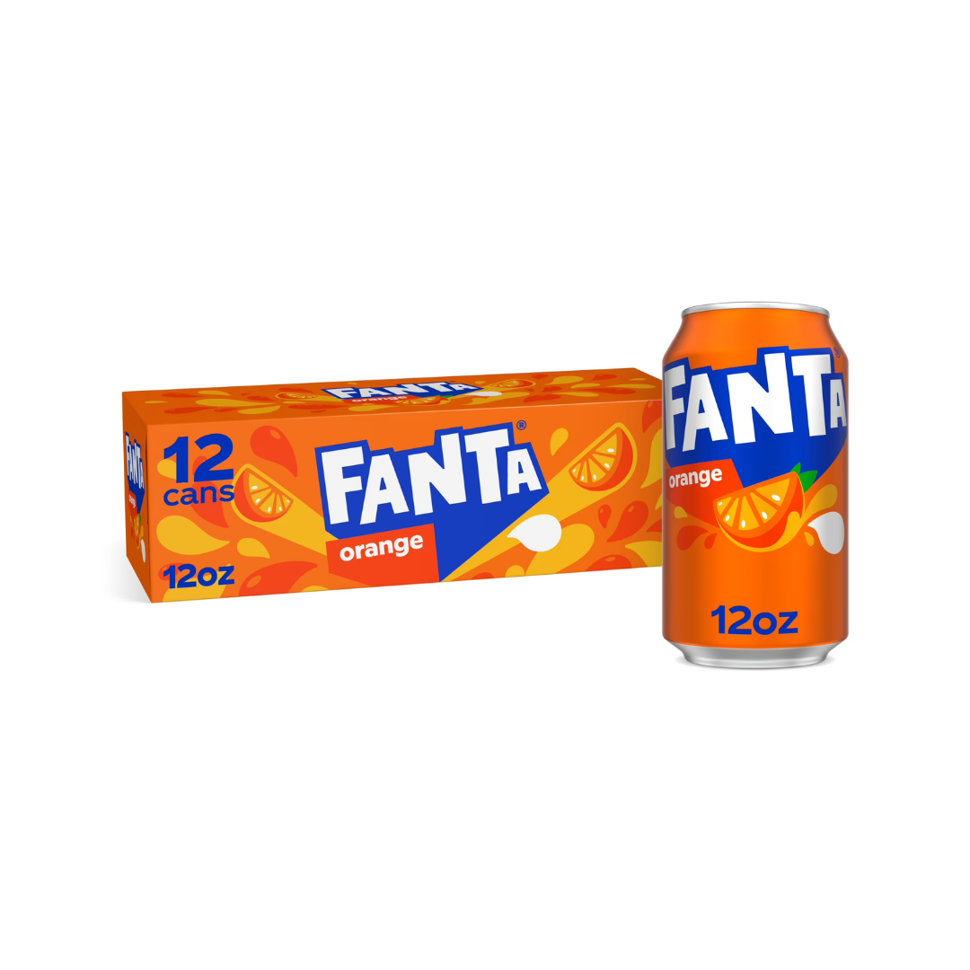 Fanta Orange 12x12oz Cans