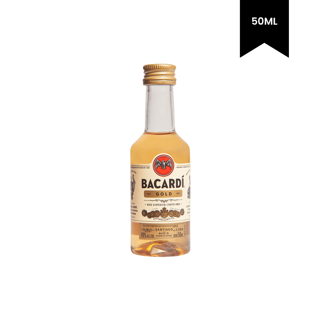 Bacardi Gold Rum 50ml
