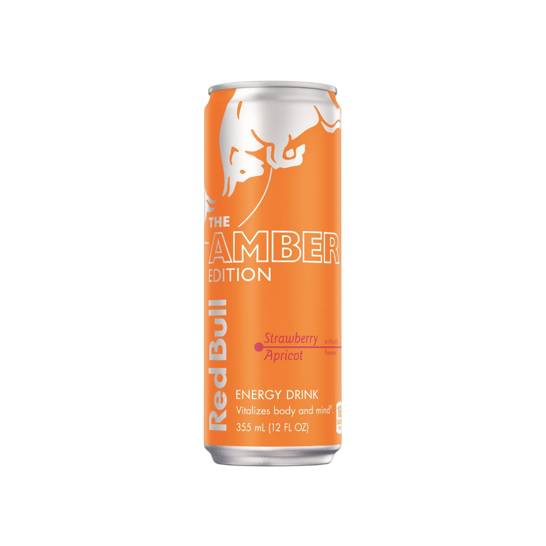 Red Bull Strawberry Apricot 12oz Can
