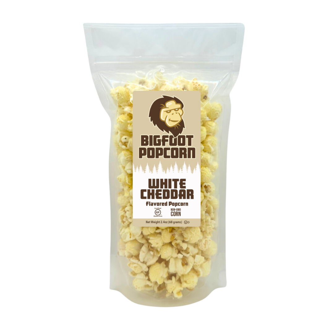 Bigfoot Popcorn White Cheddar