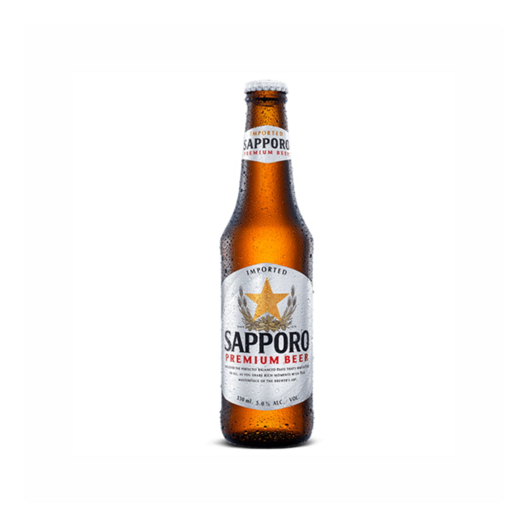 Sapporo Premium 12oz Bottle