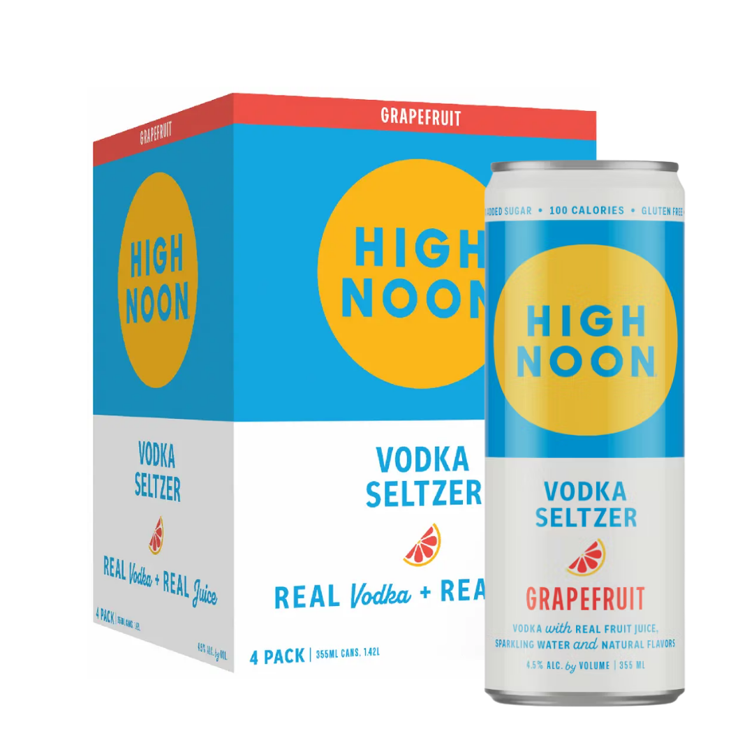 High Noon Grapefruit 4x12oz Cans