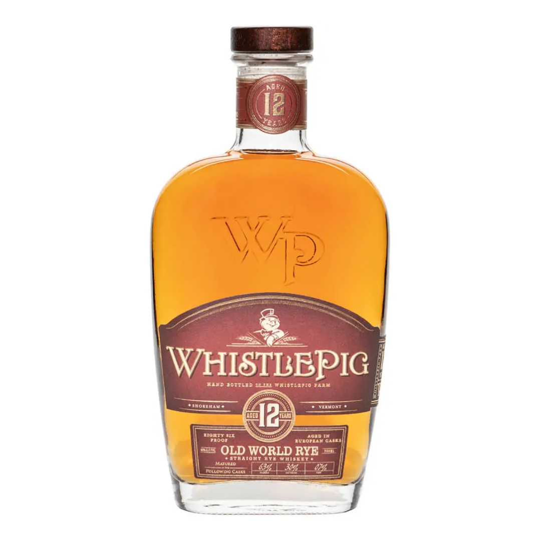 WhistlePig 12 Year Old World Rye Whiskey 750ml