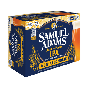 Samuel Adams Just the Haze IPA Non-Alcoholic 12oz Can