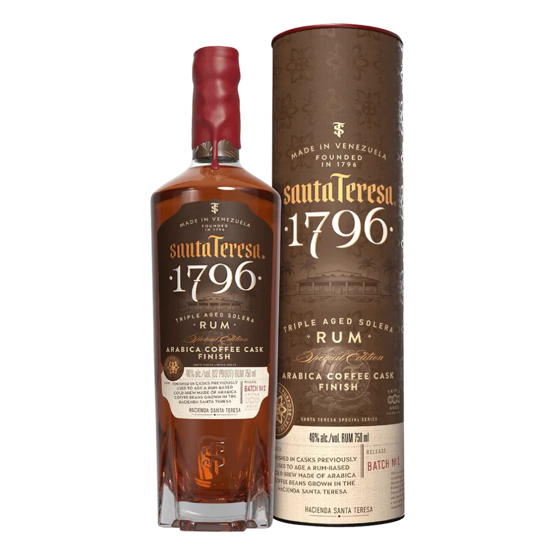Santa Teresa 1796 Arabica Coffee Cask Finish Rum 750ml