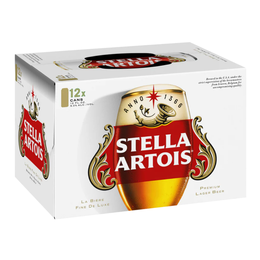 Stella Artois 12x12oz Cans