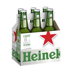Heineken Light 6x12oz Bottles