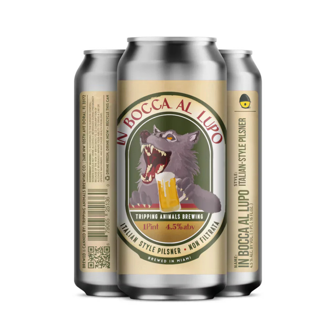 Tripping Animals In Bocca Al Lupo 16oz Can