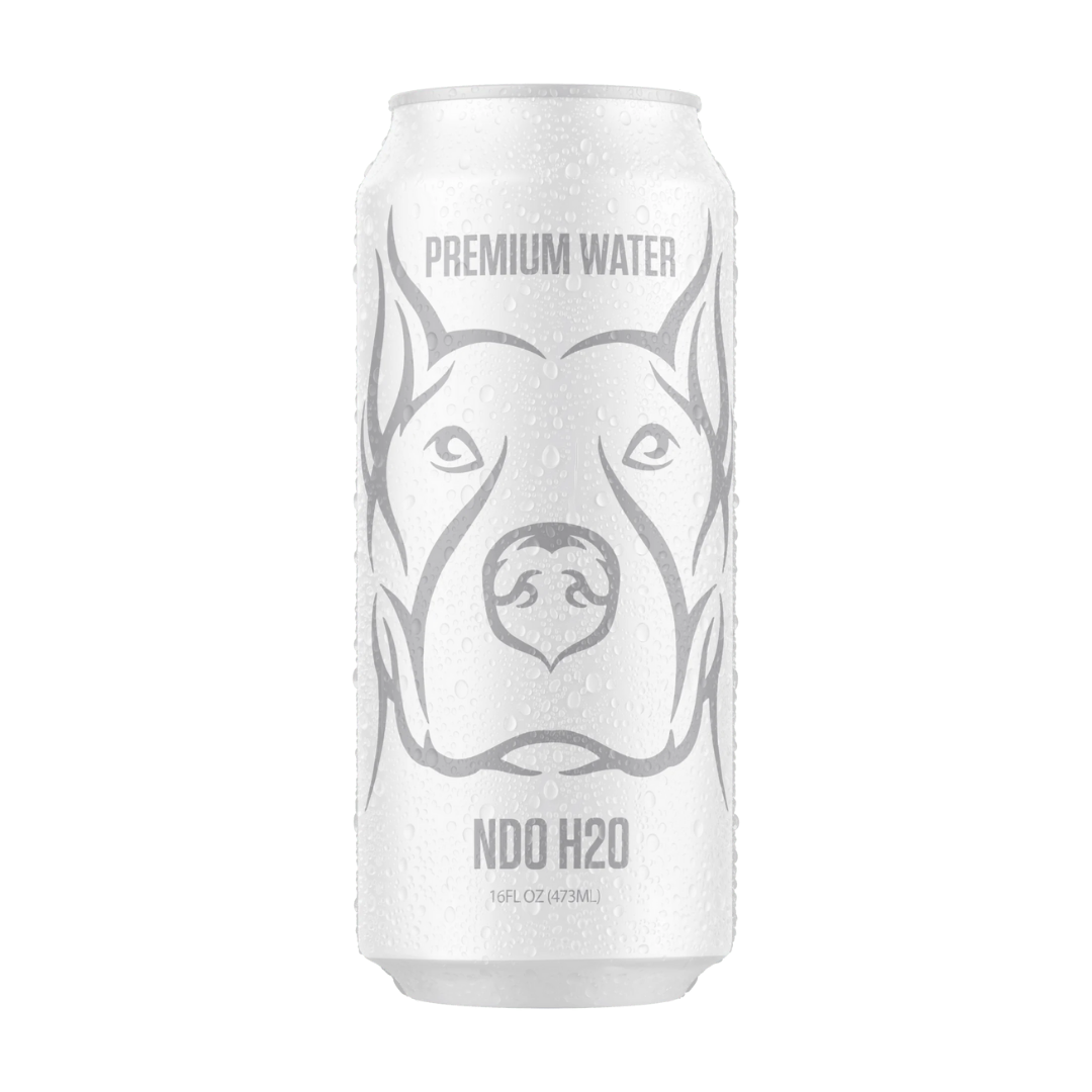 No Days Off Premium Water 16oz Can