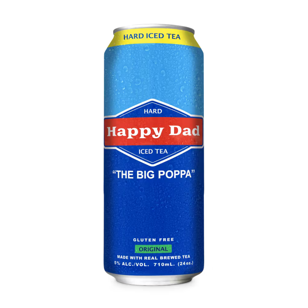 Happy Dad Hard Iced Tea “The Big Poppa” Original 24oz Can