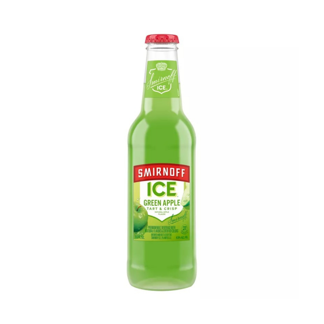 Smirnoff Ice Green Apple Bottle 11.2oz