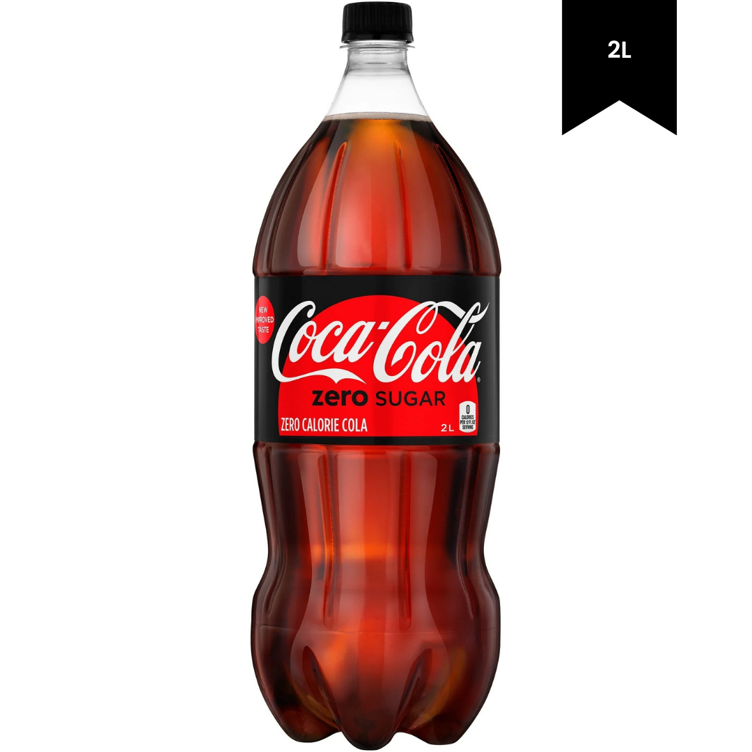 Coca-Cola Zero Sugar Cola 2 Liter