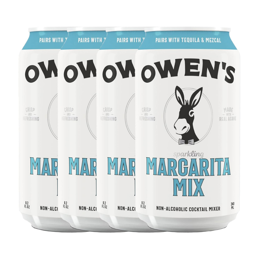 Owen's Sparkling Margarita 4x240ml Cans