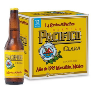 Pacifico 12x12oz Bottles