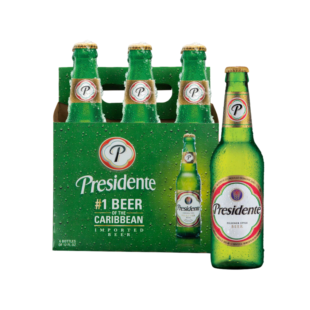 Presidente Pilsener 6x12oz Bottles