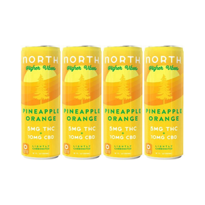 North Pineapple Orange 5mg THC 12oz Can