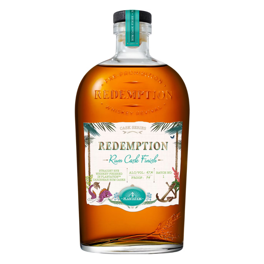 Redemption Rum Cask Finish Straight Rye Whiskey 750ml