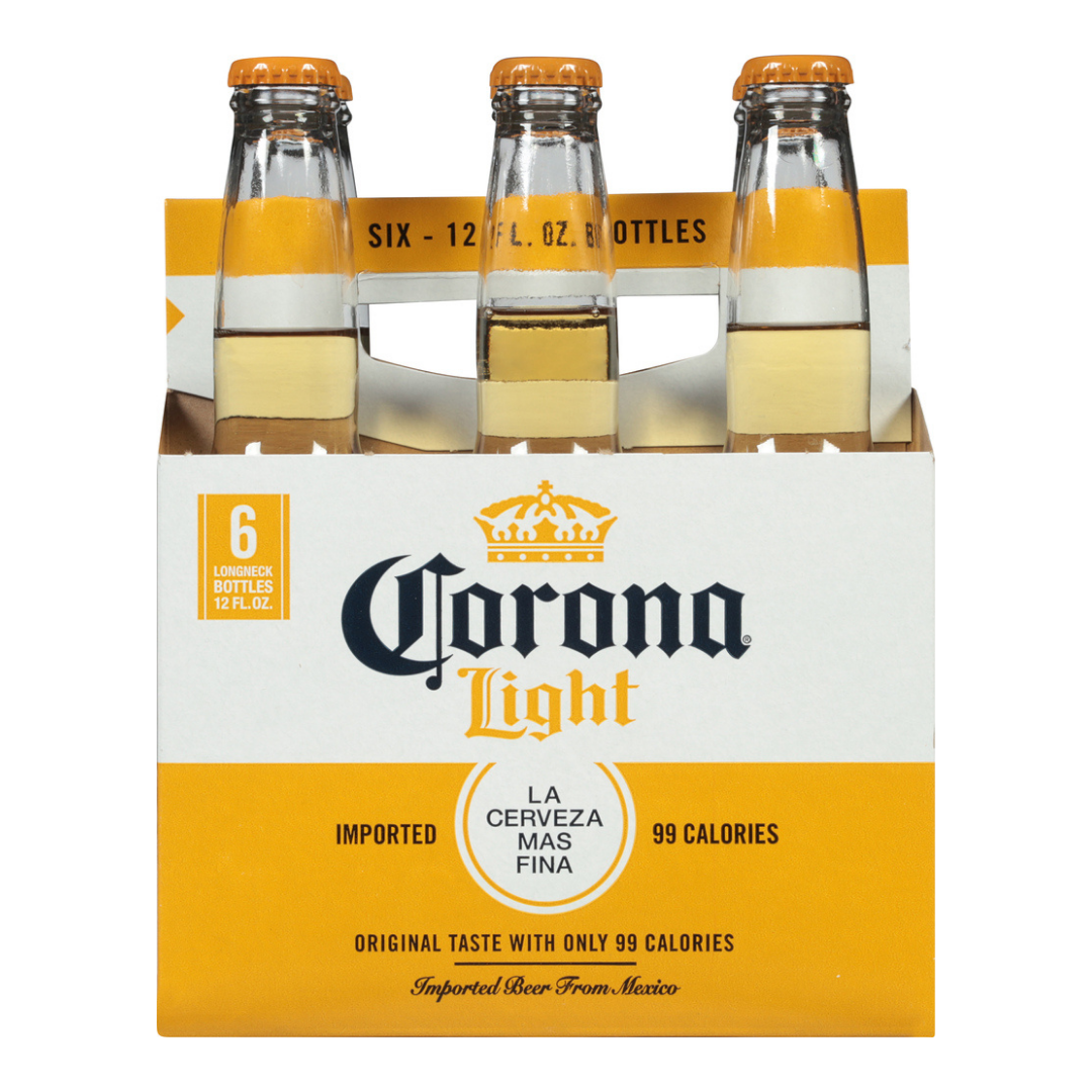 Corona Light 6x12oz Bottles
