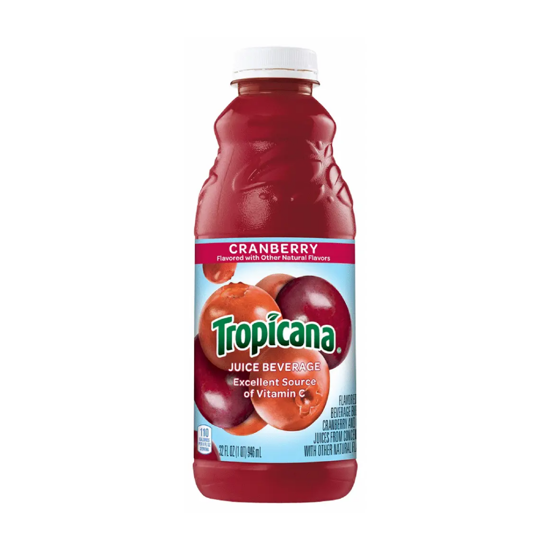 Tropicana Cranberry Juice 32oz Bottle