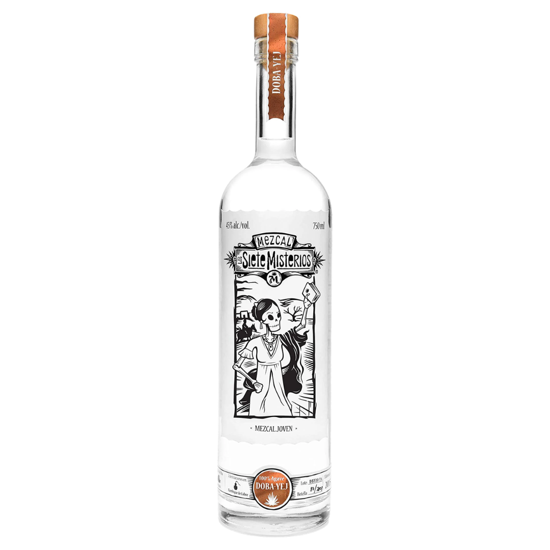 Los Siete Misterios Mezcal Artesanal Joven Tequila 750ml
