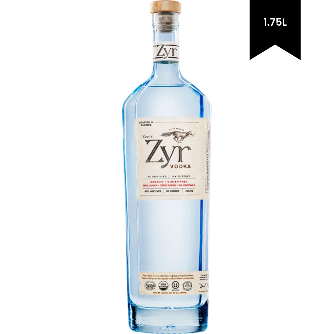 Zyr Ultra Smooth Organic Vodka 1.75L