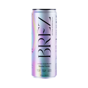 Brez Social Elderflower 12oz Can 10MG THC