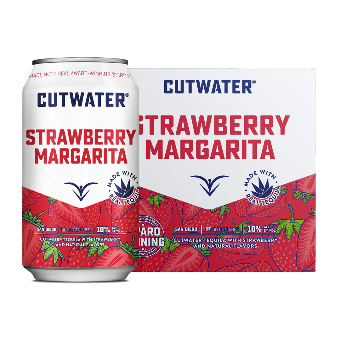 Cutwater Strawberry Margarita 4 x 355ml Cans