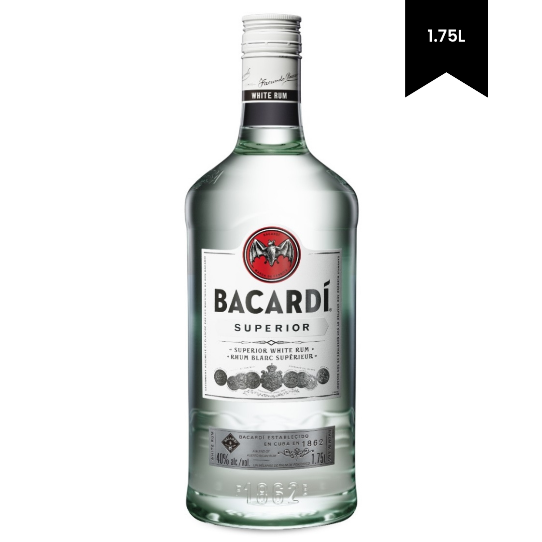Bacardi Superior Rum Pet 1.75L