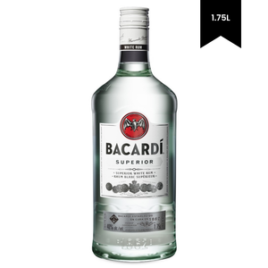 Bacardi Superior Rum Pet 1.75L